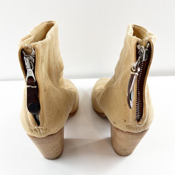 Rag & Bone Classic Newbury Ankle Booties Iron Tan 9 - Picture 10 of 12